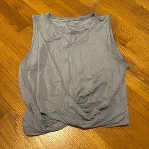 Beyond Yoga crop twist Tank Top